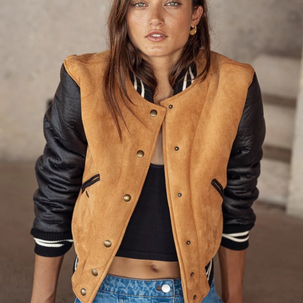 Blank NYC Top of Class Bomber Jacket